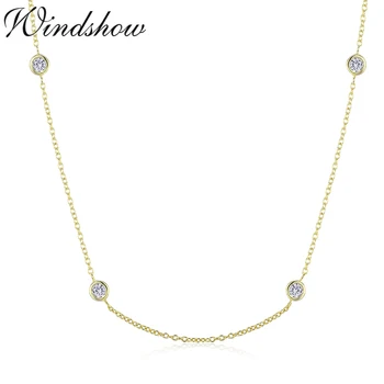 Round CZ Stones Beaded Chain Short Choker Necklace For Women Girls 925 Sterling Silver Jewelry Kolye Collares Collier 16"+2" 
Round CZ Stones Beaded Chain Short Choker Necklace For Women Girls 925 Sterling Silver Jewelry Kolye Collares Collier 16"+2"