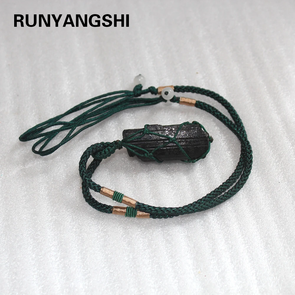 1 Pcs Natural Black Stone Crystal Pillar Tourmaline Raw Big Long chain Necklace Pendant Handmade Accessories Fashion Jewelry
1 Pcs Natural Black Stone Crystal Pillar Tourmaline Raw Big Long chain Necklace Pendant Handmade Accessories Fashion Jewelry