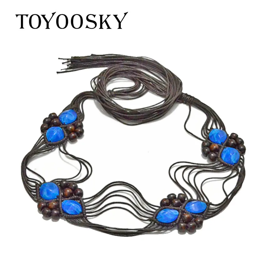 2018 Ethnic Bohemia Fabric Hand Knitted Women Colorful Beaded Belts Leisure for Dress Wild Belt Belts for Women TOYOOSKY
2018 Ethnic Bohemia Fabric Hand Knitted Women Colorful Beaded Belts Leisure for Dress Wild Belt Belts for Women TOYOOSKY
