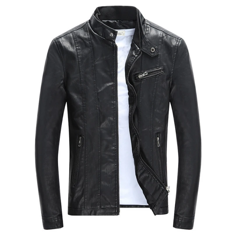 Spring Motorcycle Leather Jackets Men Casual PU Leather Clothing Autumn Leather Jackets Male Casual Coats 3XL
Spring Motorcycle Leather Jackets Men Casual PU Leather Clothing Autumn Leather Jackets Male Casual Coats 3XL