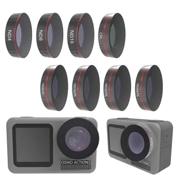 Model airplane accessories 8PC CPL+ND4+ND8+ND16+8PL+16PL+32PL+64PL Camera Lens Filters For DJI OSMO ACTION Z627
Model airplane accessories 8PC CPL+ND4+ND8+ND16+8PL+16PL+32PL+64PL Camera Lens Filters For DJI OSMO ACTION Z627