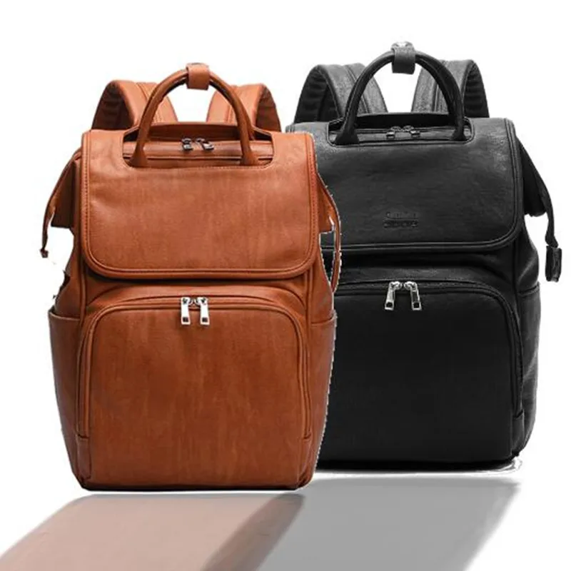 New Unisex Fashion Quality PU Leather Baby Diapers Bag Backpacks Maternity Changing Pad Stroller Straps Baby Bags Water Proof
New Unisex Fashion Quality PU Leather Baby Diapers Bag Backpacks Maternity Changing Pad Stroller Straps Baby Bags Water Proof