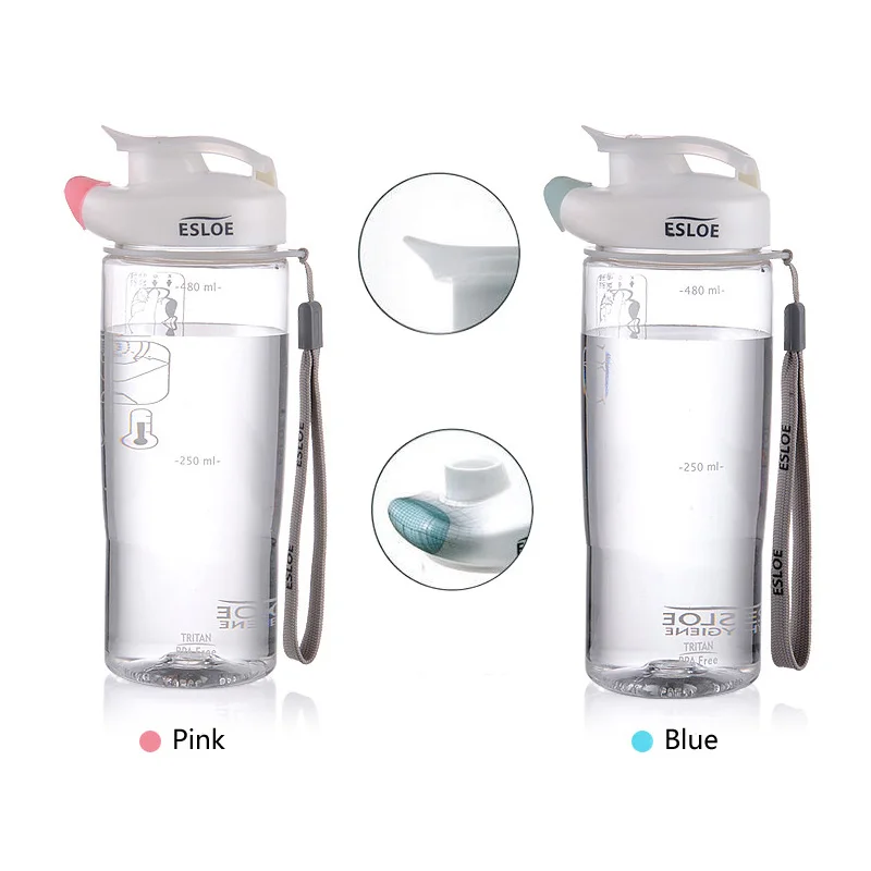 Abay Sports Water Bottle Outdoor Bottles Eco-friendly with Lid Hiking Camping Plastic BPA Free 500ml
Abay Sports Water Bottle Outdoor Bottles Eco-friendly with Lid Hiking Camping Plastic BPA Free 500ml