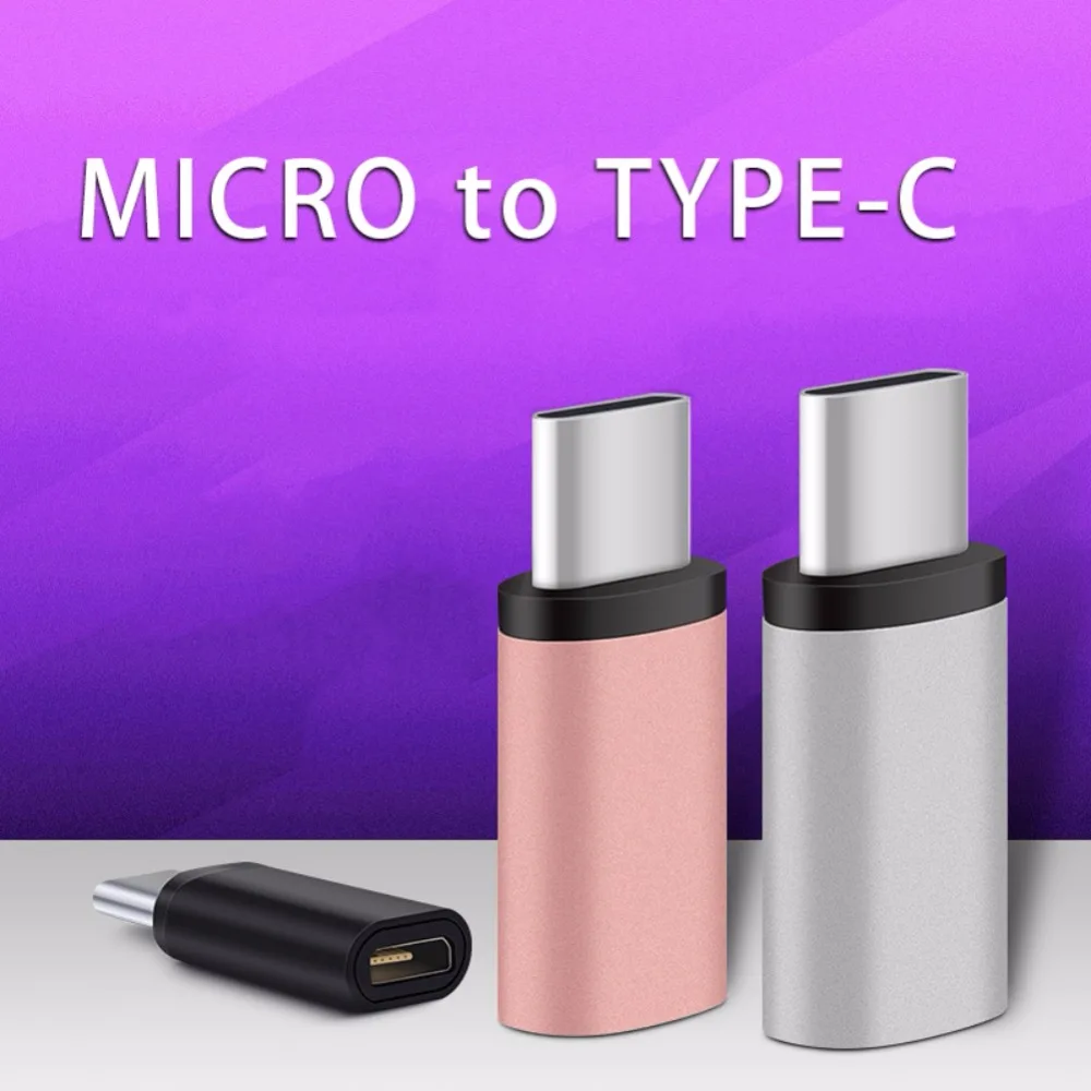 2Pcs USB 3.1 Type C Male to Micro USB Female Adapter Converter Connector USB-C OTG For Tablet Phone
2Pcs USB 3.1 Type C Male to Micro USB Female Adapter Converter Connector USB-C OTG For Tablet Phone