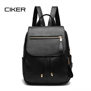CIKER Brand Backpack Women Leather Backpacks High Quality Pu Bagpack Mochila Feminina Rucksack Female School Bags For Teenager
CIKER Brand Backpack Women Leather Backpacks High Quality Pu Bagpack Mochila Feminina Rucksack Female School Bags For Teenager