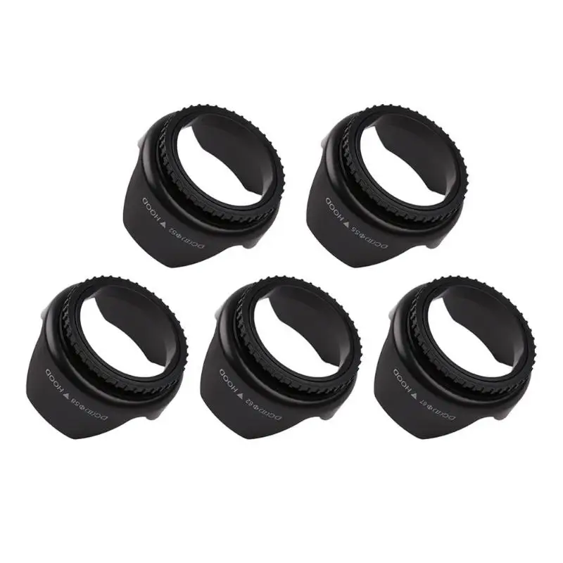 Professional Camera Lens Hood 52mm 55mm 58mm 62mm 67mm diameter Flower Shape Screw Mount Lens Hood for Nikon Cannon Sony Camera
Professional Camera Lens Hood 52mm 55mm 58mm 62mm 67mm diameter Flower Shape Screw Mount Lens Hood for Nikon Cannon Sony Camera