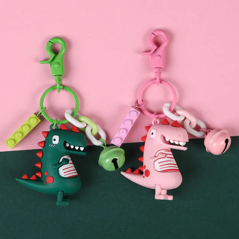 Hot Sale Cute Cartoon Keychain Little Dinosaur Keychain Animal PVC Keychains Women Bag Charm Key Ring Pendant Gifts High Quality
Hot Sale Cute Cartoon Keychain Little Dinosaur Keychain Animal PVC Keychains Women Bag Charm Key Ring Pendant Gifts High Quality