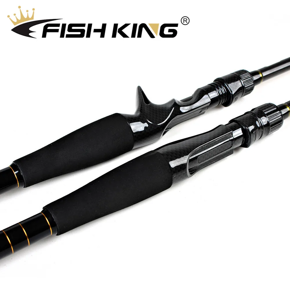 Карбоновая рыболовная удочка FISH KING 2 1 М 4 м наконечника секции вес приманки 15-45 г