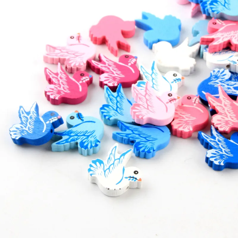 20PCS 25x26MM High Quality Pigeon Style Wooden Beads Jewelry Spacers Suitable For Baby DIY Toys Making Bracelet Necklace
20PCS 25x26MM High Quality Pigeon Style Wooden Beads Jewelry Spacers Suitable For Baby DIY Toys Making Bracelet Necklace