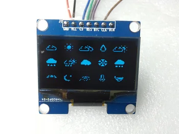 1pcs 1.3 inch OLED display module high resolution 128X64 Blue on black,3-wire SPI 4 wire SPI IIC interface for UNO R3
1pcs 1.3 inch OLED display module high resolution 128X64 Blue on black,3-wire SPI 4 wire SPI IIC interface for UNO R3