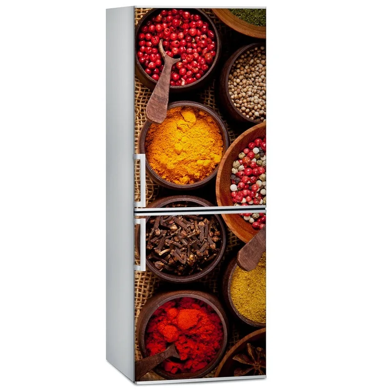 DIY delicious condiment Waterproof SelfAdhesive Refrigerator Sticker Door Cover Wallpaper wall stickers
DIY delicious condiment Waterproof SelfAdhesive Refrigerator Sticker Door Cover Wallpaper wall stickers