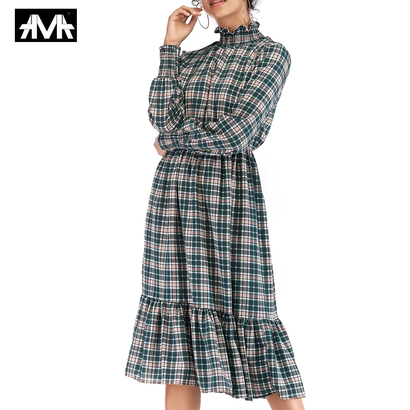 New Fashion Lattice Dress for Women Summer Chiffon Comfortable Long sleeve Femme midi Dresses Summer Trendy women's dress
New Fashion Lattice Dress for Women Summer Chiffon Comfortable Long sleeve Femme midi Dresses Summer Trendy women's dress