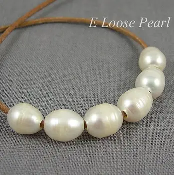Large Hole White Color Freshwater Pearls Nugget 8.5-9.0mmx10-11mm 10 Pieces Rice Loose Beads 2mm Hole
Large Hole White Color Freshwater Pearls Nugget 8.5-9.0mmx10-11mm 10 Pieces Rice Loose Beads 2mm Hole