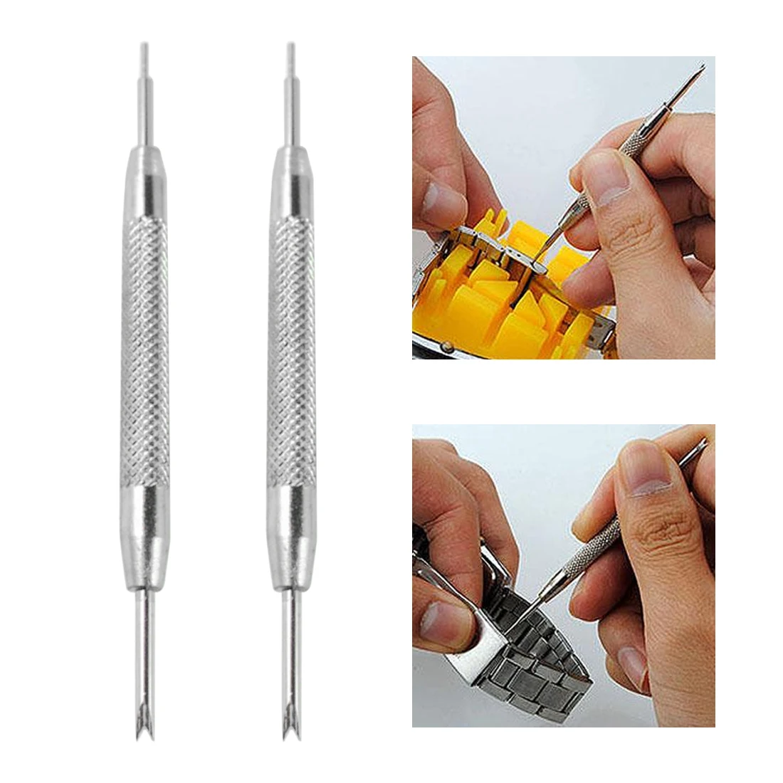 Multi-function to remove the strap tool raw ear fork to remove the strap simple strap tool double head mental band watch repair
Multi-function to remove the strap tool raw ear fork to remove the strap simple strap tool double head mental band watch repair