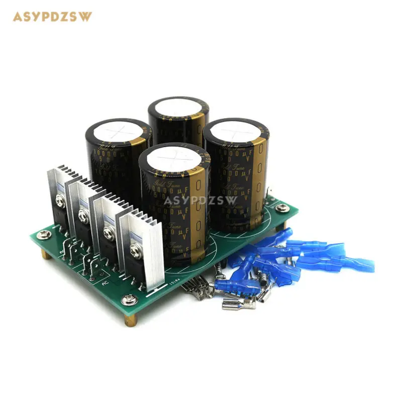 HPO Audio amplifier power supply board 30A KG Type I 10000uF 50V X4 Diode Rectifier Filter
HPO Audio amplifier power supply board 30A KG Type I 10000uF 50V X4 Diode Rectifier Filter