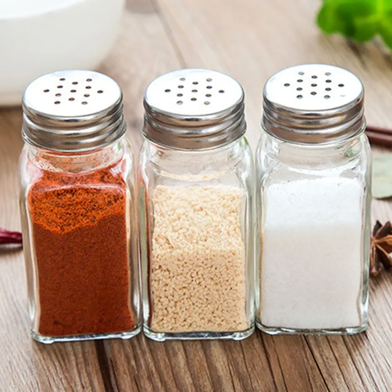 3 PCS/Lot Classic Glass Caster Pepper Salt Bottle Barbecue Caster Kitchen Accessories Free Shipping
3 PCS/Lot Classic Glass Caster Pepper Salt Bottle Barbecue Caster Kitchen Accessories Free Shipping