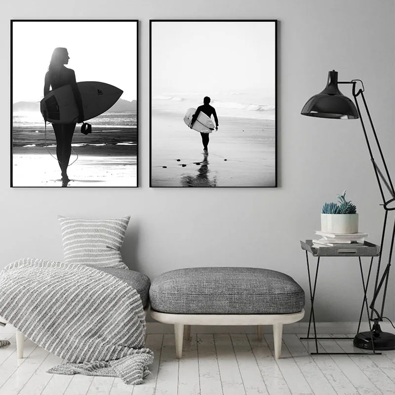 Black White Canvas Poster Ocean Wave Wall Art Human Painting Tropical Plant Posters and Prints Pictures for Living Room Decor
Black White Canvas Poster Ocean Wave Wall Art Human Painting Tropical Plant Posters and Prints Pictures for Living Room Decor