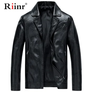 Riinr New Winter 2019 High Quality PU Leather Jackets Men Autumn Solid Stand Collar Fashion Men Jacket Jaqueta Masculina 5XL
Riinr New Winter 2019 High Quality PU Leather Jackets Men Autumn Solid Stand Collar Fashion Men Jacket Jaqueta Masculina 5XL