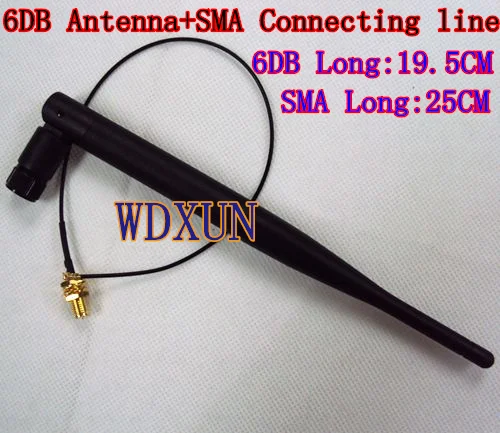6 dBi RP-SMA Dual Band WiFi antenas + SMA 3G antenna WIFI 6DB 8DB 9DB Antenna WLAN WWAN card
6 dBi RP-SMA Dual Band WiFi antenas + SMA 3G antenna WIFI 6DB 8DB 9DB Antenna WLAN WWAN card