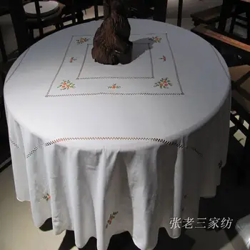 New original single export cotton cloth embroidered cloth pastoral King round white table cloth tablecloth tablecloths
New original single export cotton cloth embroidered cloth pastoral King round white table cloth tablecloth tablecloths