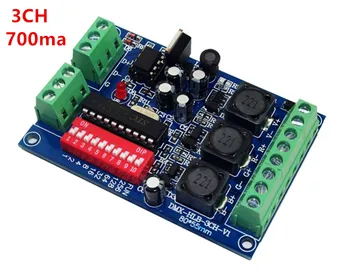 DC5V-36V DMX-HLB-3CH-700MA High-power Constant Current 3CH RGB DMX512 decoder led controller For led strips lamp led floodlight
DC5V-36V DMX-HLB-3CH-700MA High-power Constant Current 3CH RGB DMX512 decoder led controller For led strips lamp led floodlight