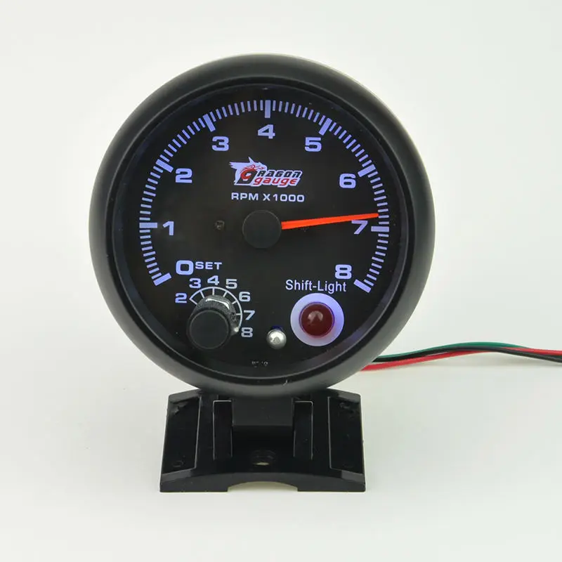 3.75 inch pointer tachometer 7 Colorful Backlight 0-8000 RPM can set the backlight color Free shipping
3.75 inch pointer tachometer 7 Colorful Backlight 0-8000 RPM can set the backlight color Free shipping