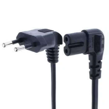 EU 2pin Plug Elbow Angled to IEC 60320 C7 Power Cable for samsung Philips Sony LED TV 300cm
EU 2pin Plug Elbow Angled to IEC 60320 C7 Power Cable for samsung Philips Sony LED TV 300cm
