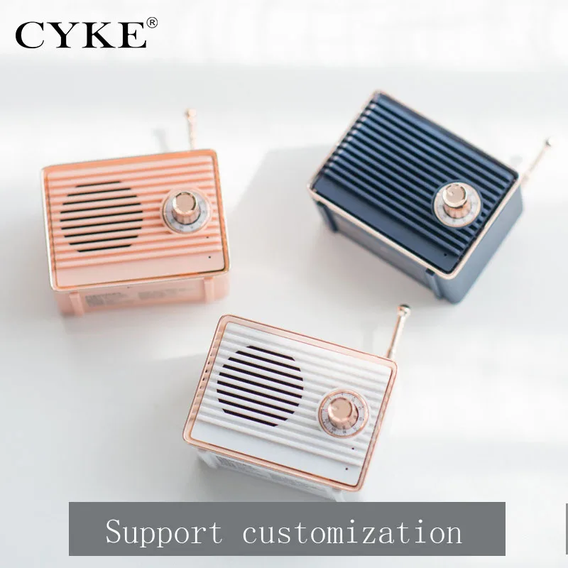 CYKE Portable Bluetooth sound Retro portable wireless bluetooth speaker stereo Subwoofer Bluetooth speaker Mini speaker
CYKE Portable Bluetooth sound Retro portable wireless bluetooth speaker stereo Subwoofer Bluetooth speaker Mini speaker