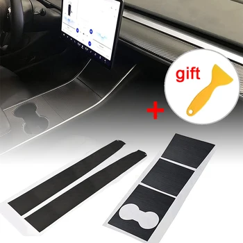 For Tesla Model 3 Decal Decor Set Kit Center Console Parts Black Carbon Fiber Car Vinyl Durable Practical Useful
For Tesla Model 3 Decal Decor Set Kit Center Console Parts Black Carbon Fiber Car Vinyl Durable Practical Useful