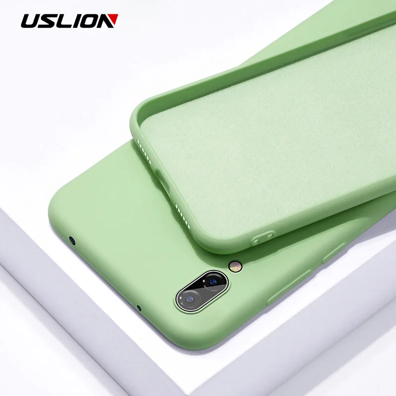 USLION Candy Solid Color Silicone Phone Case For Huawei P30 Pro P20 Mate 20 10 9 Honor V20 V10 V9 9 8X Nova 4 Y9 2019 Soft Cover
USLION Candy Solid Color Silicone Phone Case For Huawei P30 Pro P20 Mate 20 10 9 Honor V20 V10 V9 9 8X Nova 4 Y9 2019 Soft Cover