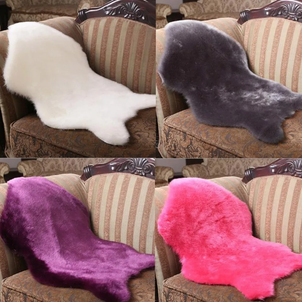 2017 New arrival Soft Faux Sheepskin Rug Mat Carpet Pad Anti-Slip Chair Sofa Cover Home Decor
2017 New arrival Soft Faux Sheepskin Rug Mat Carpet Pad Anti-Slip Chair Sofa Cover Home Decor