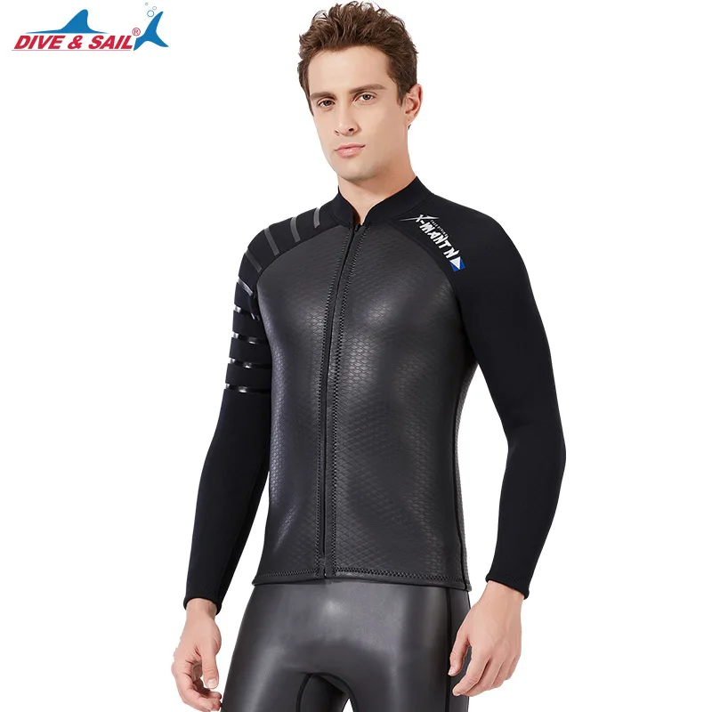 Men's 3mm Wetsuits Jacket Long Sleeve Neoprene SCR Wetsuits Top Front Full Zipper Yellow/Black Color Blocking/1.5mm Pants
Men's 3mm Wetsuits Jacket Long Sleeve Neoprene SCR Wetsuits Top Front Full Zipper Yellow/Black Color Blocking/1.5mm Pants