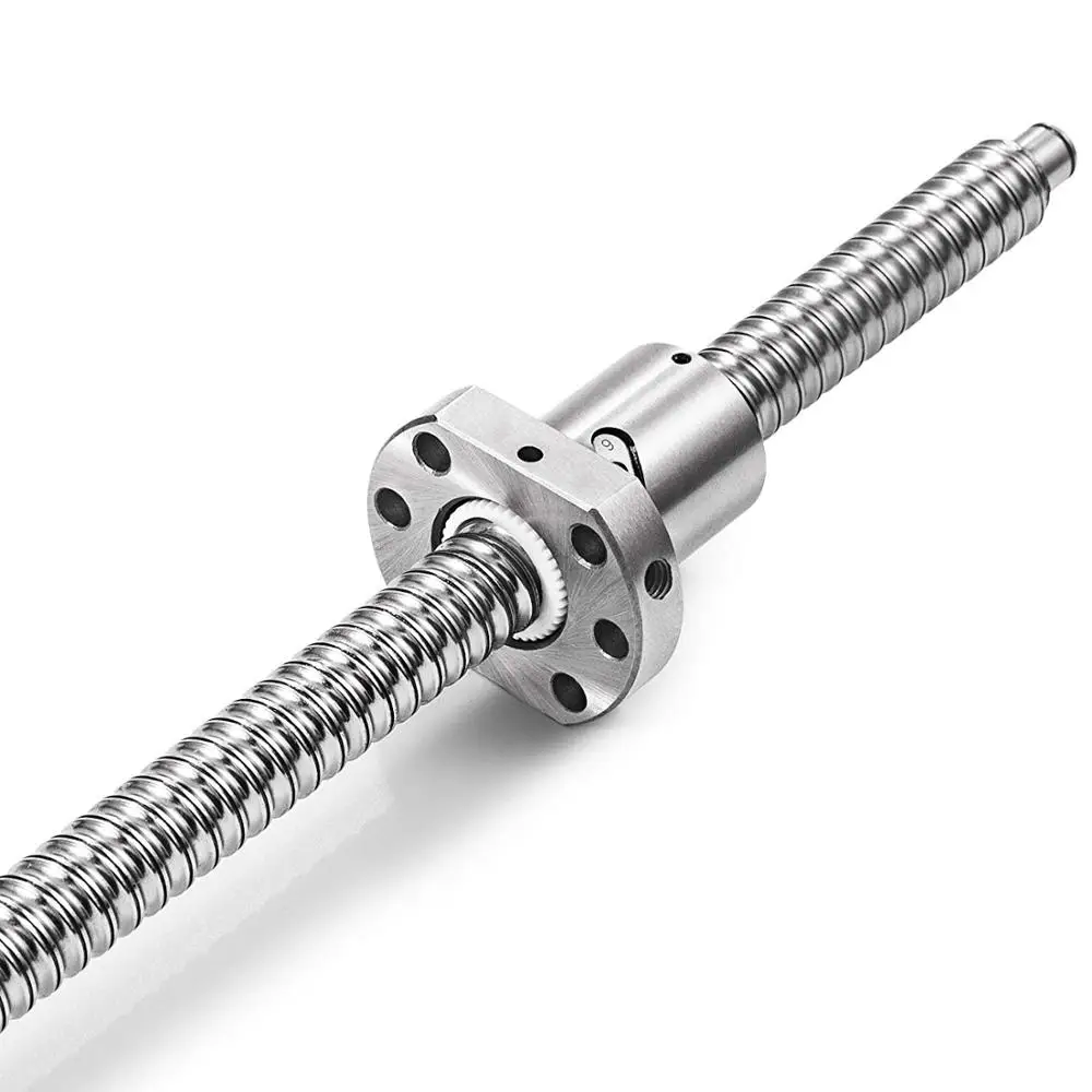 SFU2505 200 250 300 350 400 450 500 550 600 1000 mm C7 precision ball screw with 2505 flanged single ball nut BK / BF17 machine
SFU2505 200 250 300 350 400 450 500 550 600 1000 mm C7 precision ball screw with 2505 flanged single ball nut BK / BF17 machine