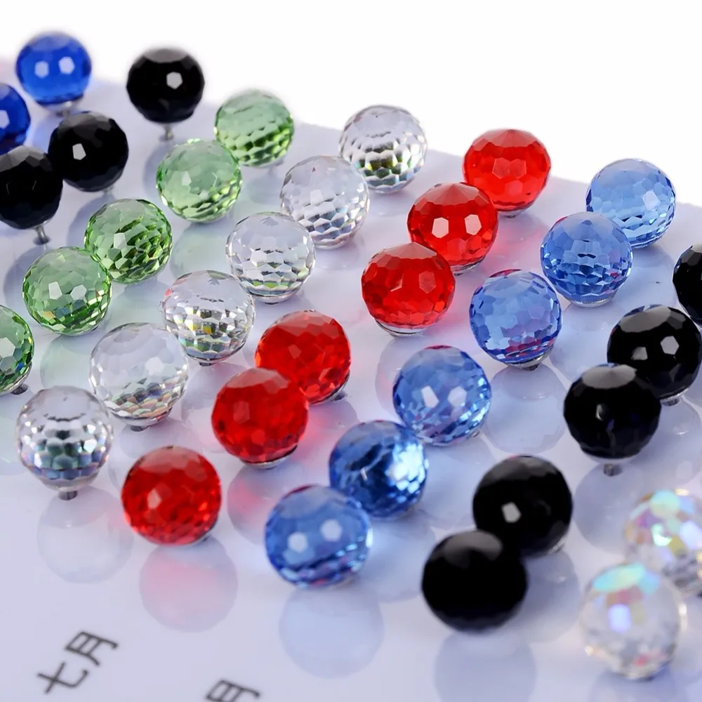 36 Pairs Crystal Simple Hypoallergenic Square Round Multi Color Stud Earrings For Women Oorbellen Summer Beach Jewelry Wholesale
36 Pairs Crystal Simple Hypoallergenic Square Round Multi Color Stud Earrings For Women Oorbellen Summer Beach Jewelry Wholesale