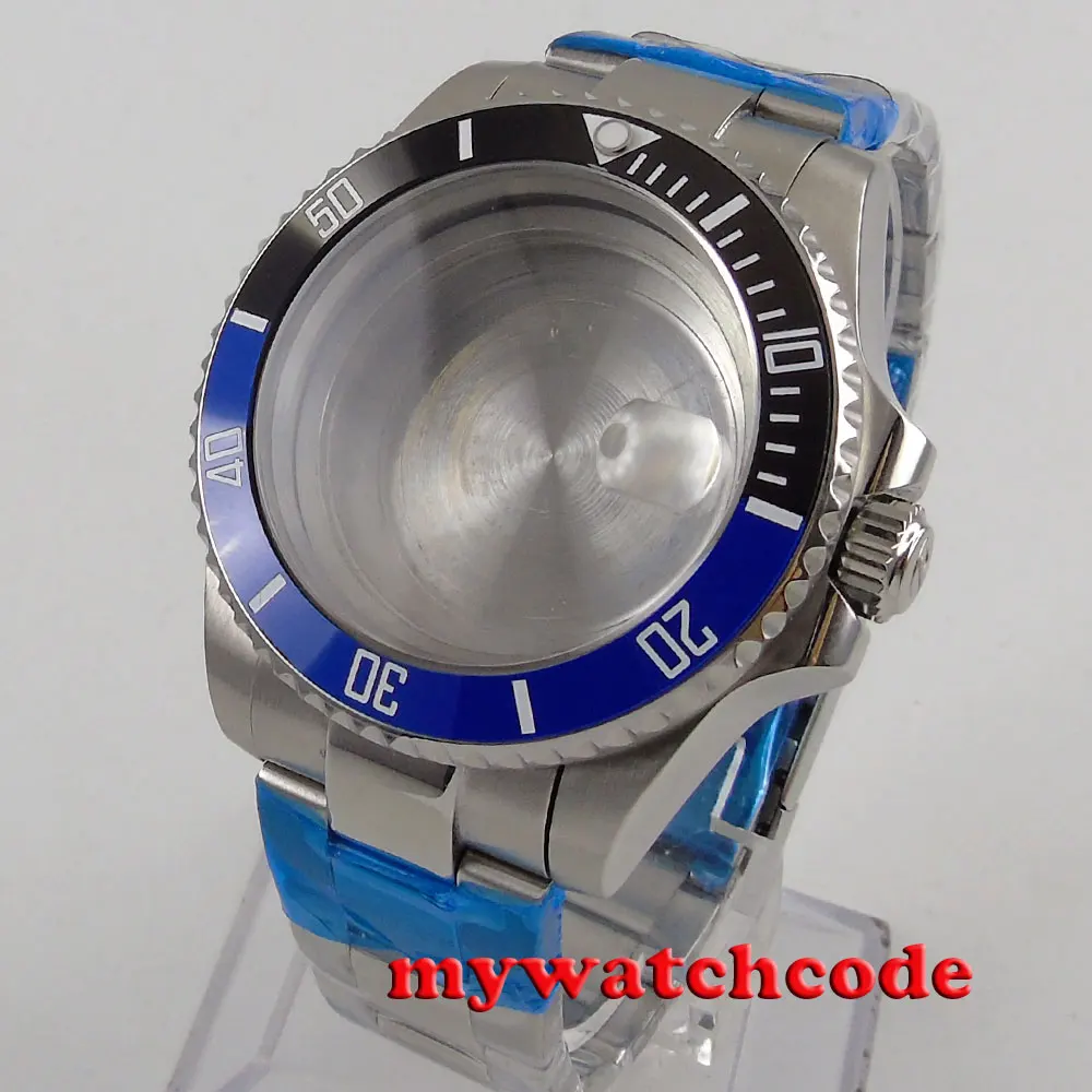 40mm sapphire glass blue and black ceramic bezel Watch Case set fit 2824 2836 MOVEMENT C112
40mm sapphire glass blue and black ceramic bezel Watch Case set fit 2824 2836 MOVEMENT C112