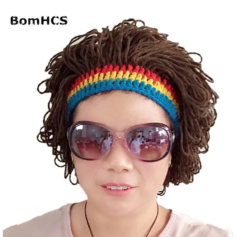 BomHCS Funny Cool Fugitive Headgear Beanie Prank Wig Hats 100% Handmade Knitted Halloween Party Gift
BomHCS Funny Cool Fugitive Headgear Beanie Prank Wig Hats 100% Handmade Knitted Halloween Party Gift