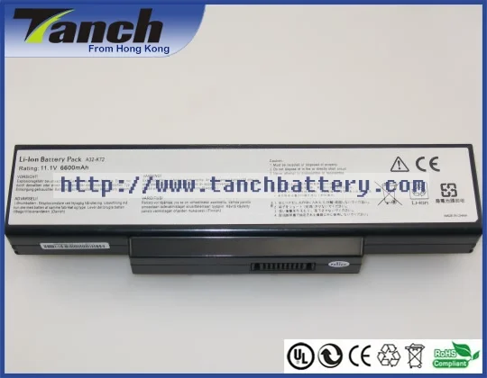Laptop batteries for ASUS A32-K72 K72D N73JN A72DR K72N K72S N71 X77J 70-NXH1B1000Z K72JC N71VN K72L 11.1V 9 cell
Laptop batteries for ASUS A32-K72 K72D N73JN A72DR K72N K72S N71 X77J 70-NXH1B1000Z K72JC N71VN K72L 11.1V 9 cell