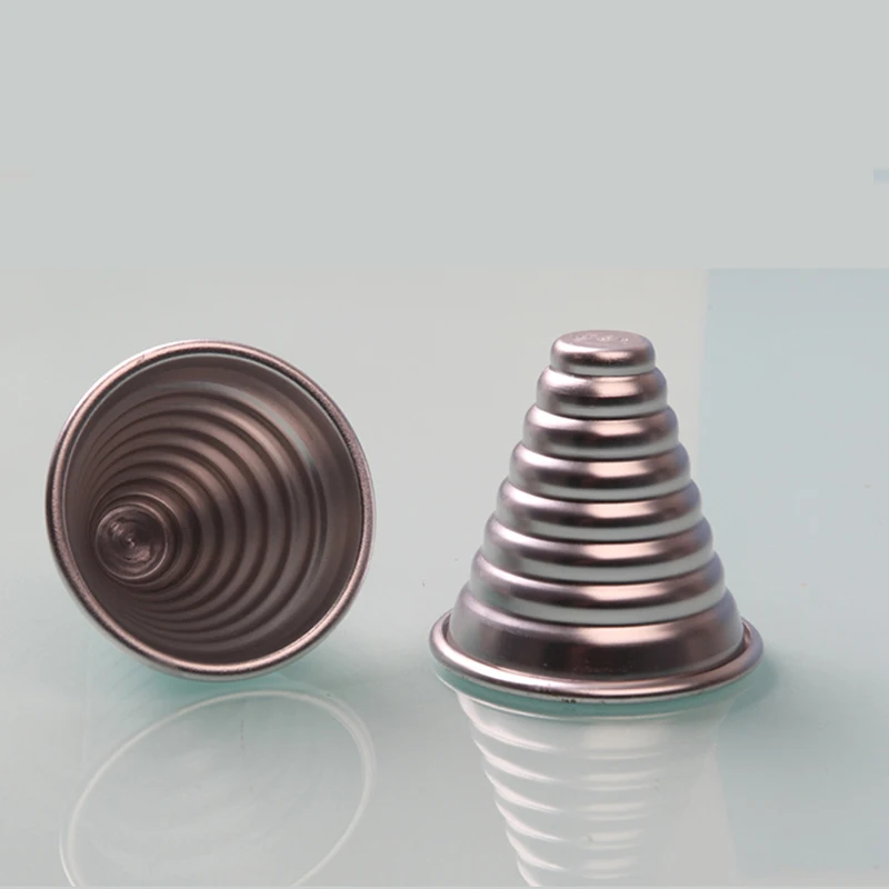 Aluminum Alloy Metal Cake 10 pcs Per lot Layer Cone Conus Shape Pizza Pie Pan Jelly Tarte Tart Mold Cake Mould
Aluminum Alloy Metal Cake 10 pcs Per lot Layer Cone Conus Shape Pizza Pie Pan Jelly Tarte Tart Mold Cake Mould