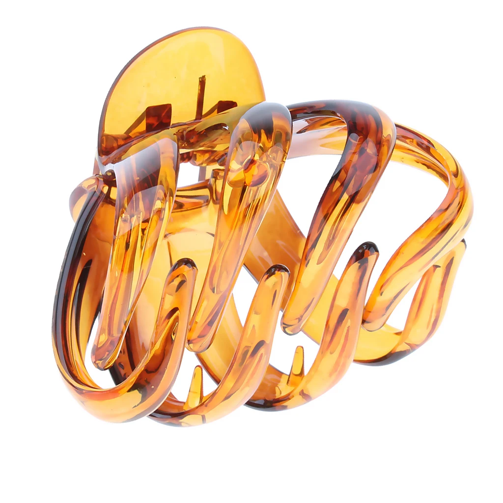Large Hair Claw Clips Thick Hair Octopus Jaw Folding Hairpin for Women Ladies