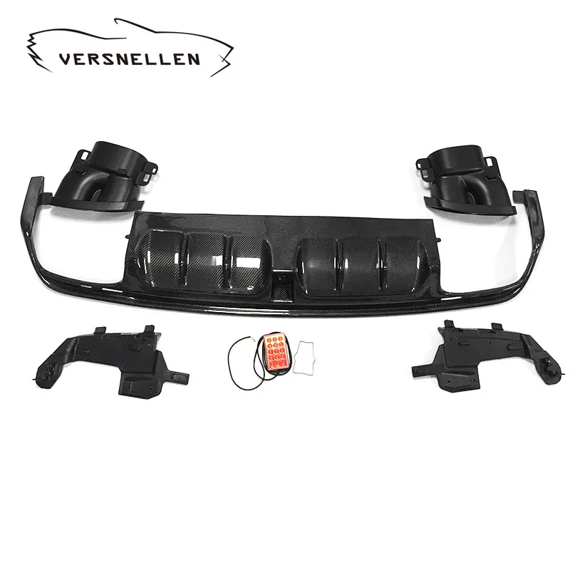 For Mercedes Benz w222 s class s300 s63 s65 Carbon Fiber Rear Bumper Lip Diffuser and Exhaust pipe muffler
For Mercedes Benz w222 s class s300 s63 s65 Carbon Fiber Rear Bumper Lip Diffuser and Exhaust pipe muffler