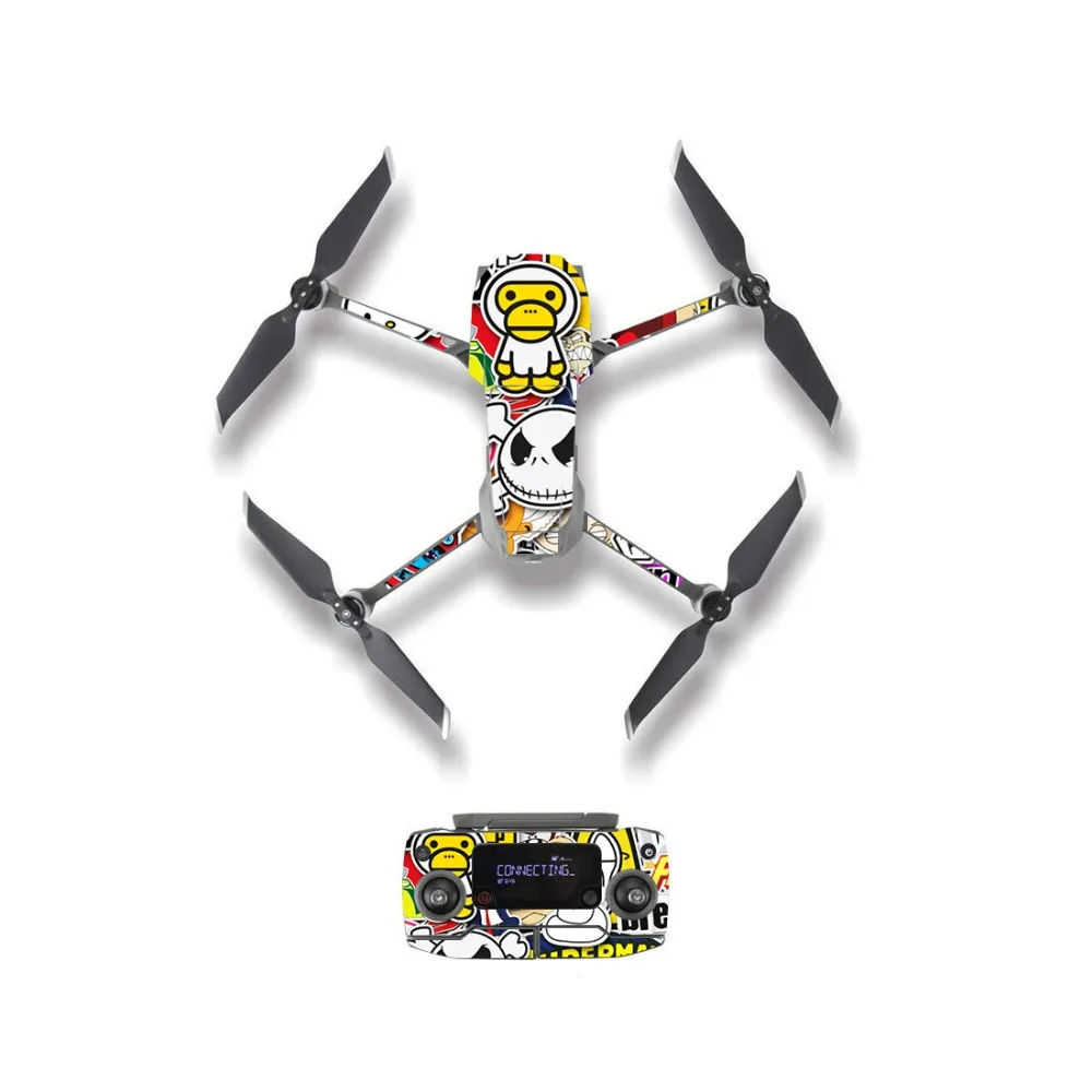 Graffiti Style Skin Sticker for DJI Mavic 2 Pro & Zoom Drone Body Remote Controller Battery Protection Film
Graffiti Style Skin Sticker for DJI Mavic 2 Pro & Zoom Drone Body Remote Controller Battery Protection Film