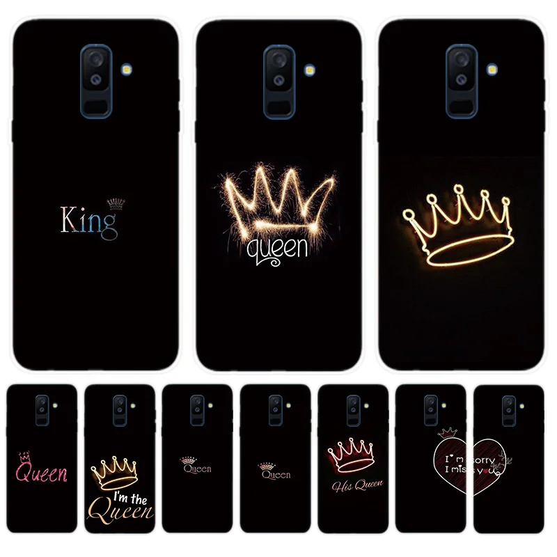 Soft Case For Samsung Galaxy A6 A8 Plus A5 A7 2018 2017 A6S A8S A9S A9 A8 Star Pro lite Note 8 9 Cover King Queen Couple Lovers
Soft Case For Samsung Galaxy A6 A8 Plus A5 A7 2018 2017 A6S A8S A9S A9 A8 Star Pro lite Note 8 9 Cover King Queen Couple Lovers