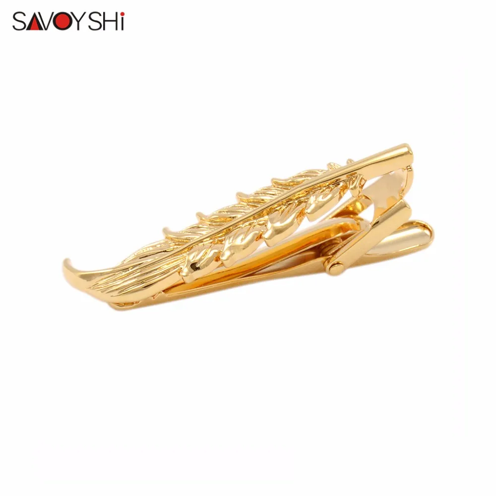 SAVOYSHI золотистые Зажимы для галстука с перьями для джентльменов мужской галстук высокое качество Новинка модная застежка Свадебная Фирменная бижутерия
SAVOYSHI золотистые Зажимы для галстука с перьями для джентльменов мужской галстук высокое качество Новинка модная застежка Свадебная Фирменная бижутерия
