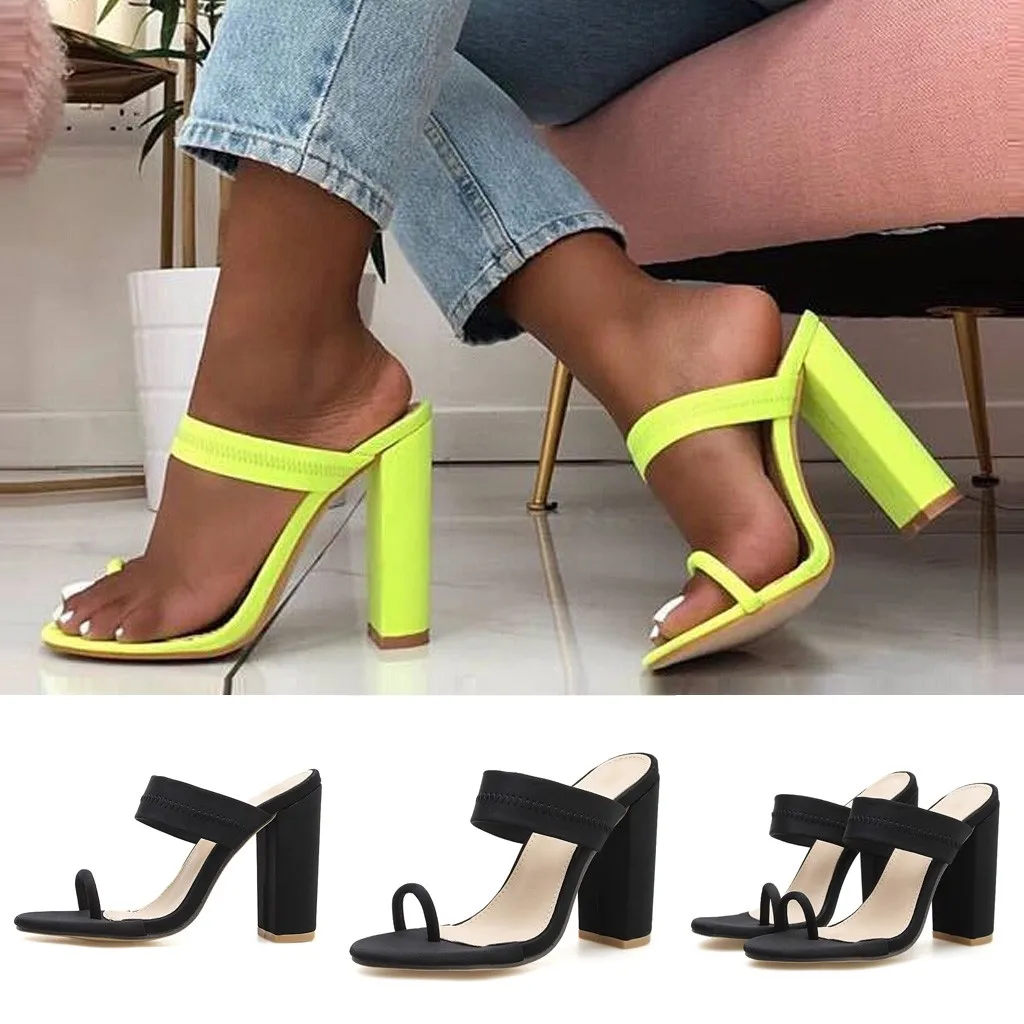 Summer Sandals Slippers High Heels Sandals Hollow Women Shoe Sexy Slippers Pump fashion British Wind Square Heel for work Apr 29
Summer Sandals Slippers High Heels Sandals Hollow Women Shoe Sexy Slippers Pump fashion British Wind Square Heel for work Apr 29