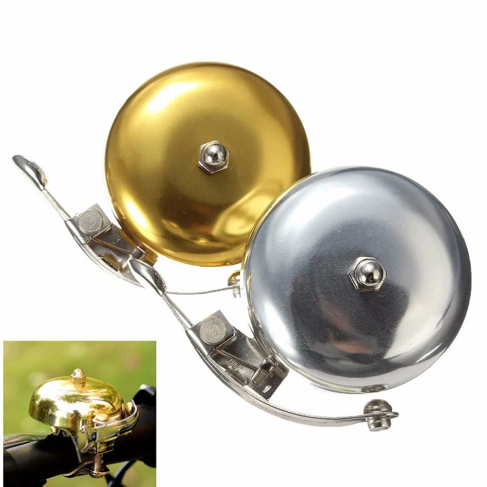 Handlebar Bicycle Bell Retro Cycle Push Bike Metal Bell Ring Loud Sound One Touch Cycling Bicycle Horn Alarm
Handlebar Bicycle Bell Retro Cycle Push Bike Metal Bell Ring Loud Sound One Touch Cycling Bicycle Horn Alarm