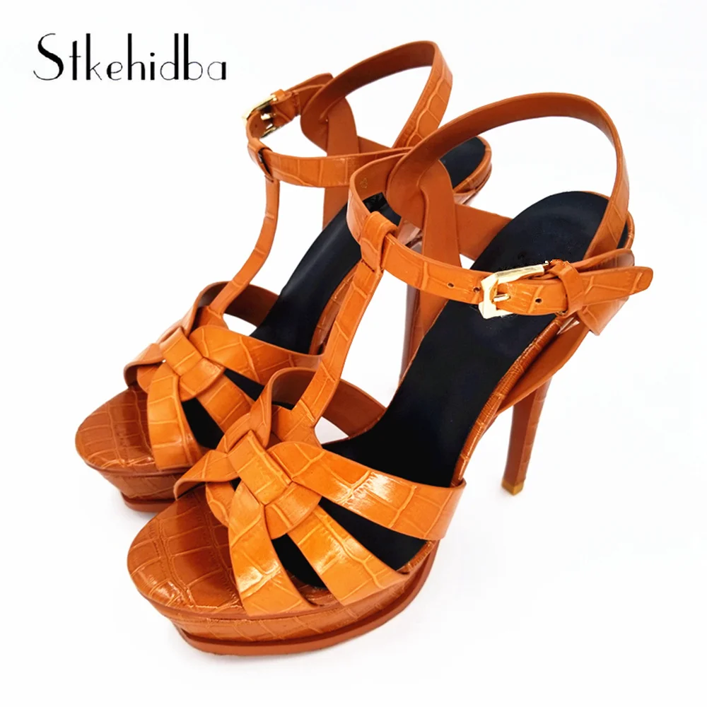 Stkehidba Sexy Women's Pumps Hot Brand High Heels Shoes Women Party Shoes 100% Real Leather Women's Shoes Platform 14CM Heels
Stkehidba Sexy Women's Pumps Hot Brand High Heels Shoes Women Party Shoes 100% Real Leather Women's Shoes Platform 14CM Heels