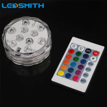 10 Led Remote Controlled RGB Submersible Light Battery Operated Underwater Night Lamp Vase Bowl Outdoor Garden Party Decoration
10 Led Remote Controlled RGB Submersible Light Battery Operated Underwater Night Lamp Vase Bowl Outdoor Garden Party Decoration