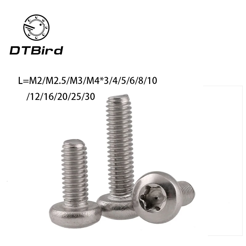 GB2672 Free Shipping 20pcs/lot SUS304 M2,M2.5,M3,M4 Six Lobe Stainless Steel Pan Head Torx Machine Security Screw 2017 DT2
GB2672 Free Shipping 20pcs/lot SUS304 M2,M2.5,M3,M4 Six Lobe Stainless Steel Pan Head Torx Machine Security Screw 2017 DT2