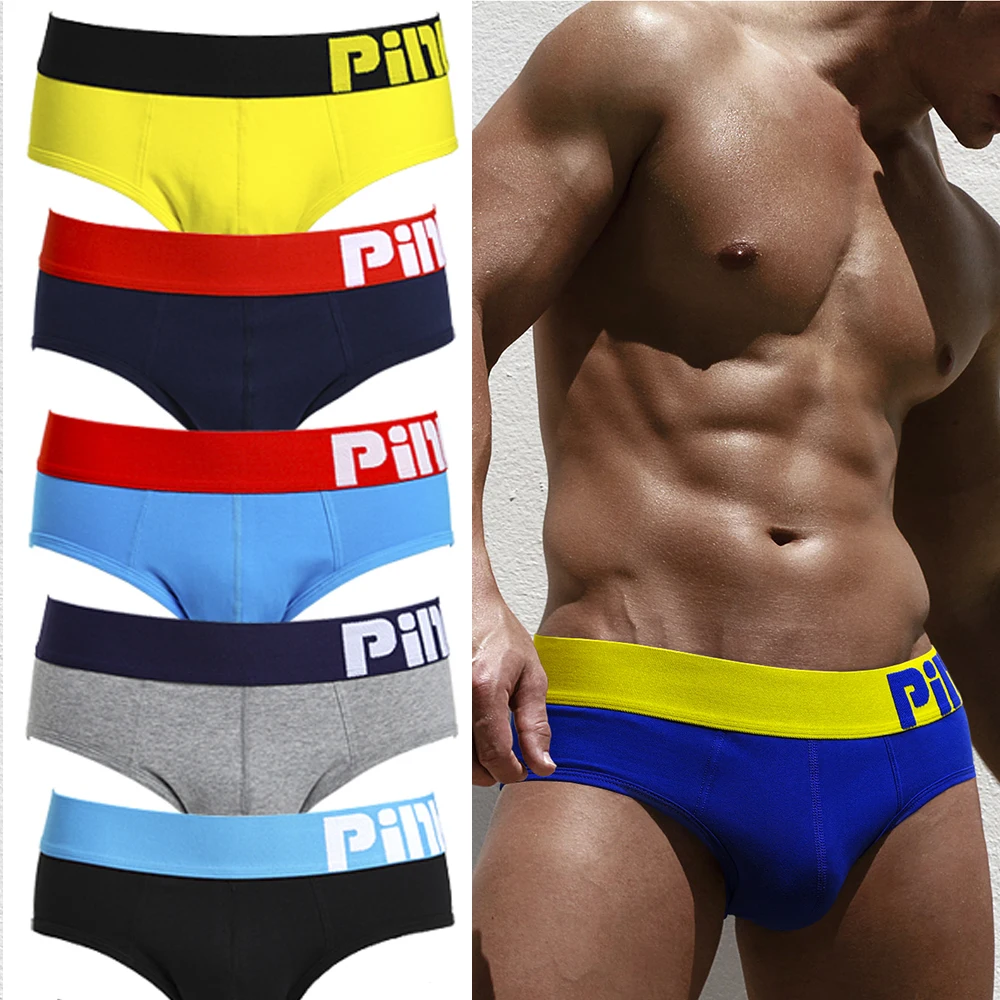 5Pcs/lot pack Pink Hero Mens Briefs Sexy Underwear Pure Color Soft Cotton Cuecas Panties Male Casual Trunks High Quality Hot
5Pcs/lot pack Pink Hero Mens Briefs Sexy Underwear Pure Color Soft Cotton Cuecas Panties Male Casual Trunks High Quality Hot