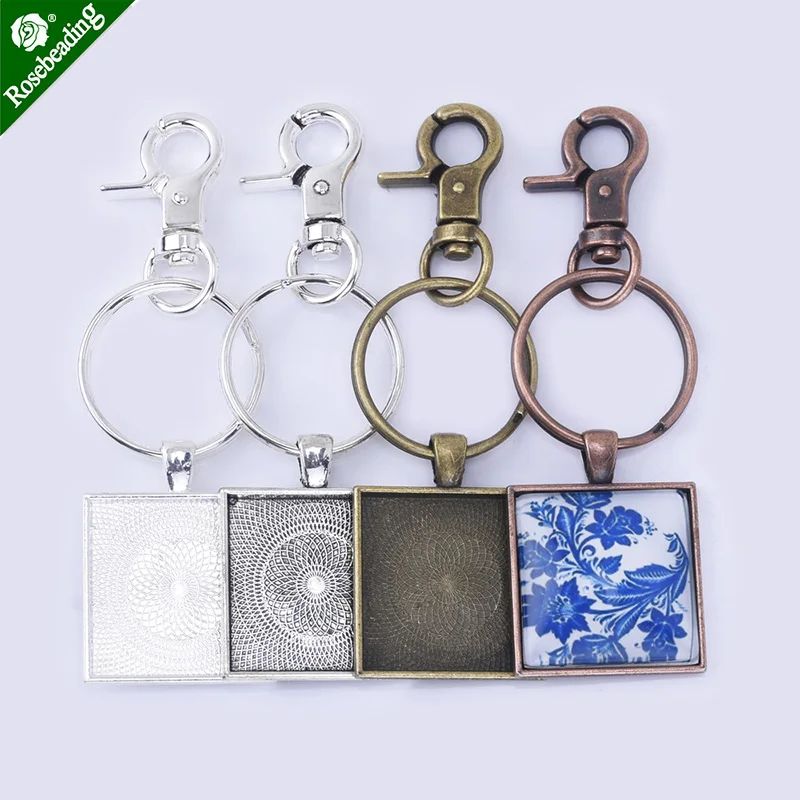 Zinc alloy DIY 25mm Square Craft Pendant Kits Key Chains Lobster Clasps Clips Key Rings,sold 5pcs/set
Zinc alloy DIY 25mm Square Craft Pendant Kits Key Chains Lobster Clasps Clips Key Rings,sold 5pcs/set